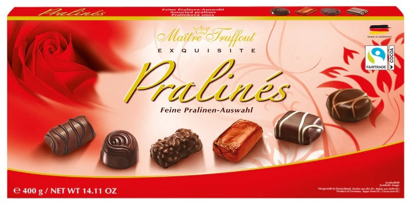 Maitre Truffout Exquisite Pralines, 400 g