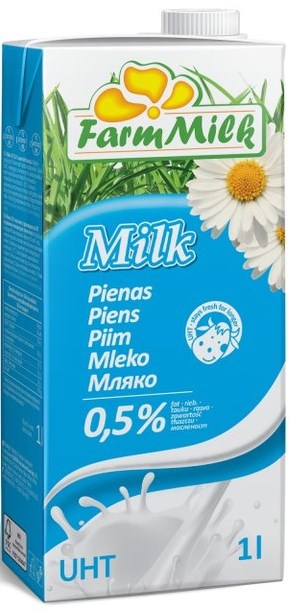 Farm Milk 0.5% Milk, 1 L