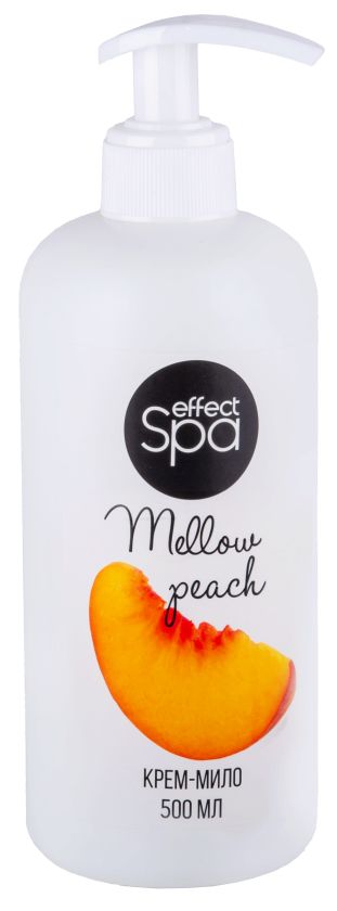 Effect Spa Mellow Peach Liquid Cream Soap with Pump, 500 mL