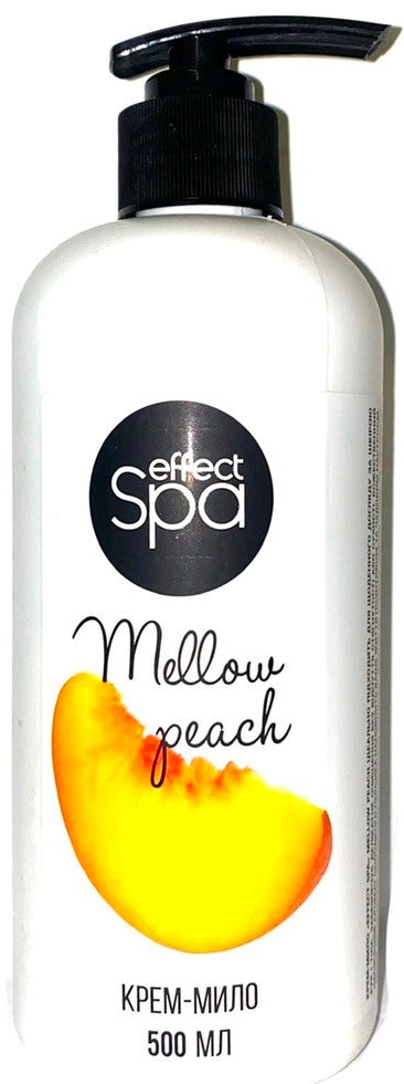 Effect Spa Mellow Peach Liquid Cream Soap with Pump, 500 mL - Image 2