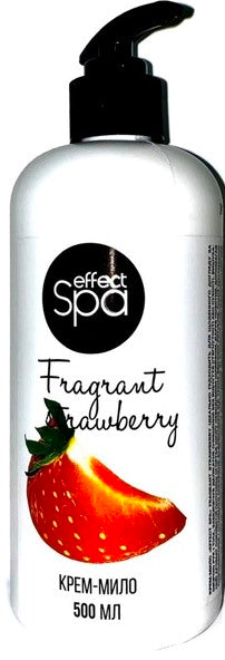 Effect Spa Fragrant Strawberry Liquid Cream Soap with Pump, 500 mL - Image 2