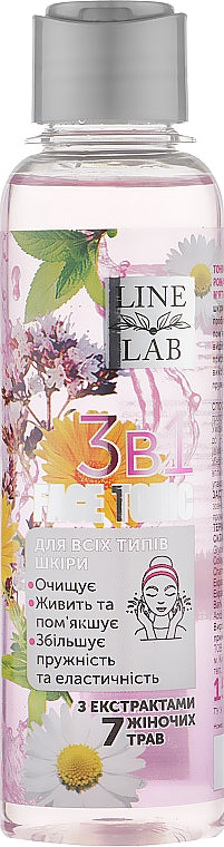 Line Lab 7 Women's Herbs Extract 3-in-1 Facial Toner, 150 mL