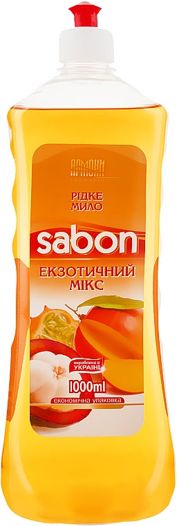 Armoni Sabon Exotic Mix Push-Pull Refill Liquid Hand Soap, 1 L