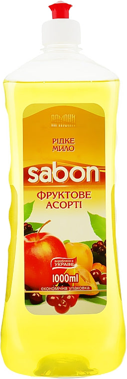 Armoni Sabon Fruit Medley Push-Pull Refill Liquid Hand Soap, 1 L