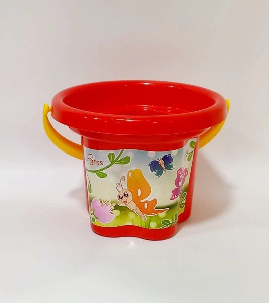 Tigres 39628 Flower Kids Sand Bucket, 1.5 L - Image 2