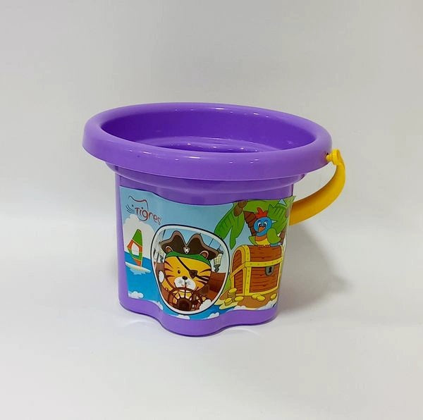Tigres 39628 Flower Kids Sand Bucket, 1.5 L - Image 4