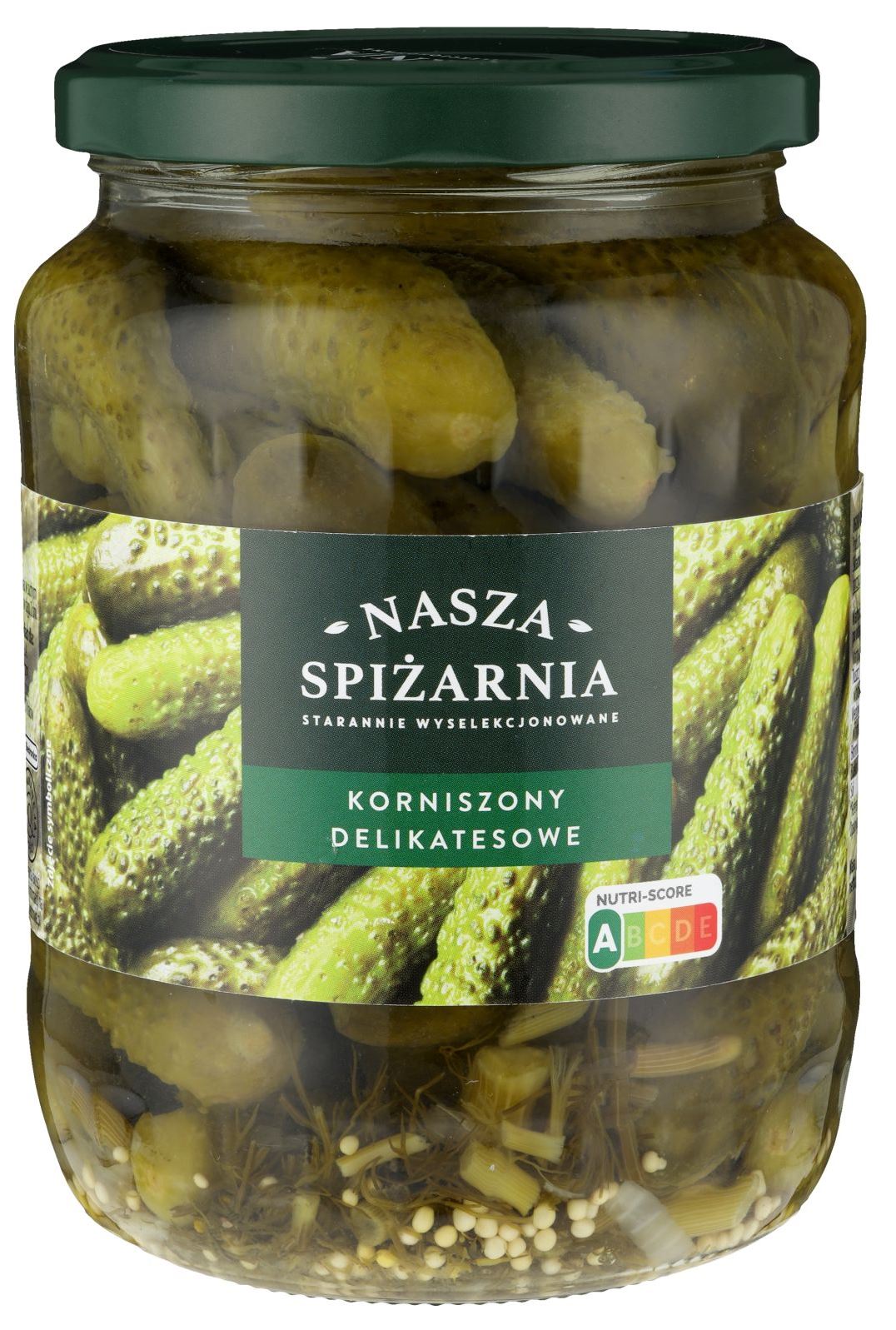 Nasza Spiżarnia Canned Gherkins, 680 g