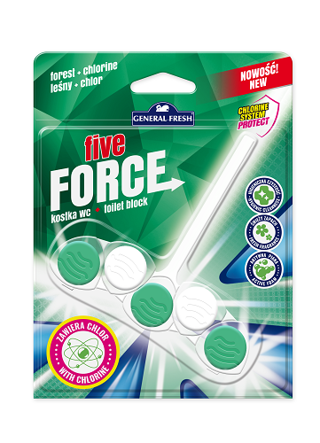 Force Forest Chlorine Toilet Bowl Freshener, 50 g