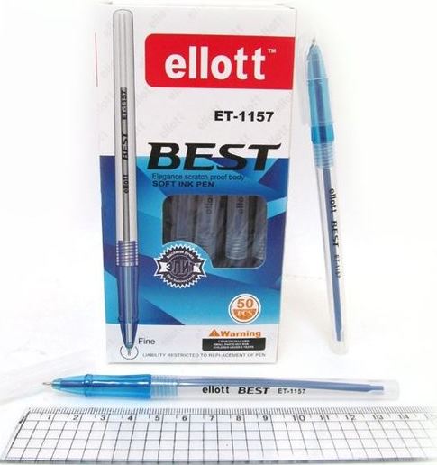 Ellot Best ET-1157 Blue Oil-Based Ballpoint Pen, 0.5 mm