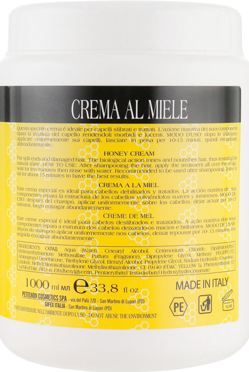 Pettenon Serical Honey Cream Hair Mask, 1000 mL - Image 2