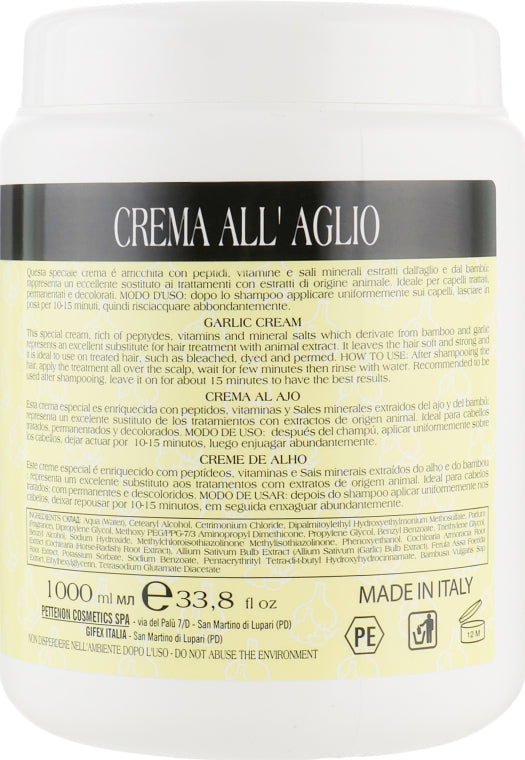 Pettenon Serical Garlic Cream Hair Mask, 1000 mL - Image 2