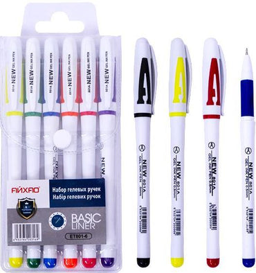 ET801-6 Gel Pen Set, 6 Colors - Image 2