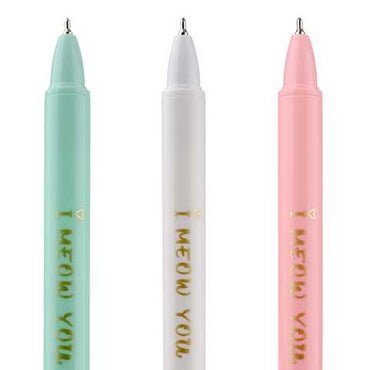 YES 412010 Color Cats Retractable Oil-Based Pen, 0.7 mm - Image 2