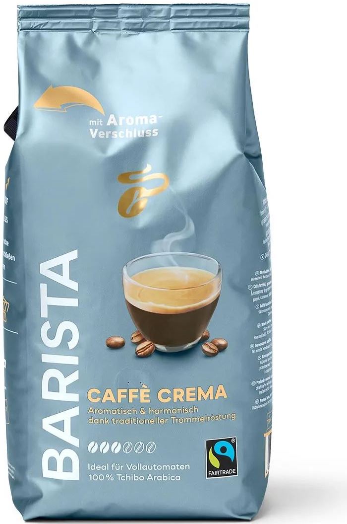 Tchibo Barista Caffe Crema Whole Bean Coffee, 1 kg