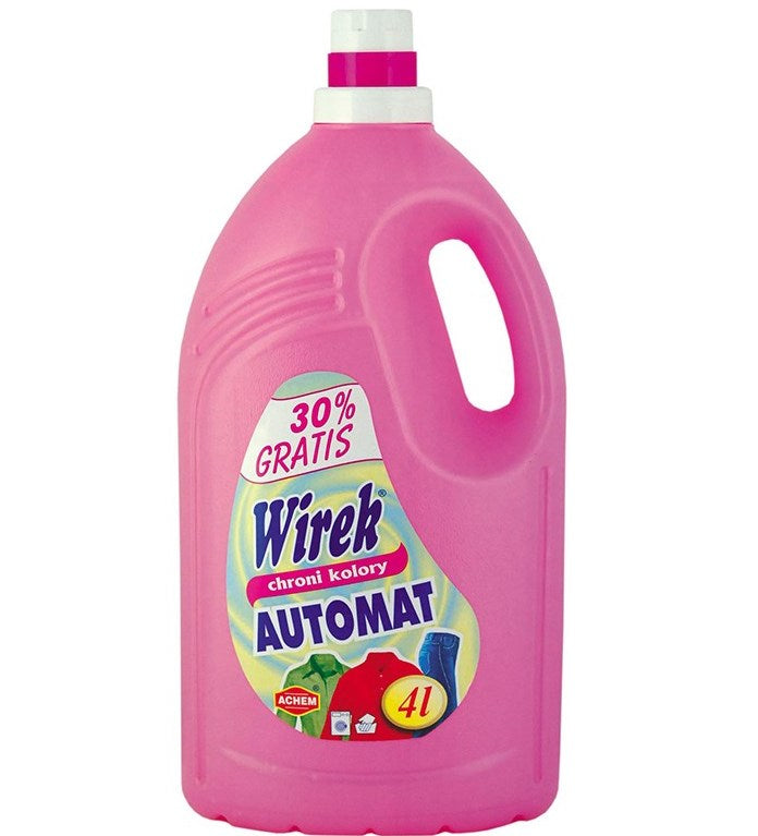 Wirek Color Protection Liquid Laundry Detergent, 4 L
