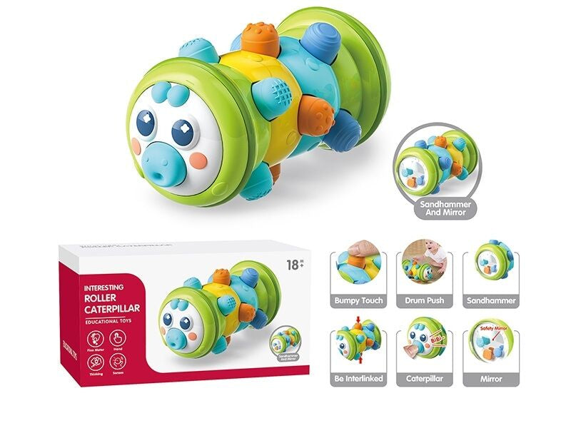 YL 1022-23 B Rattle Game with Squeaker & Finger Game