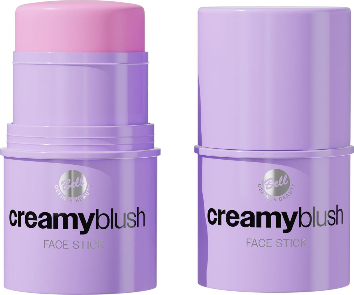 Bell Cream Blush Stick 01 Lilac Cream, 5 g