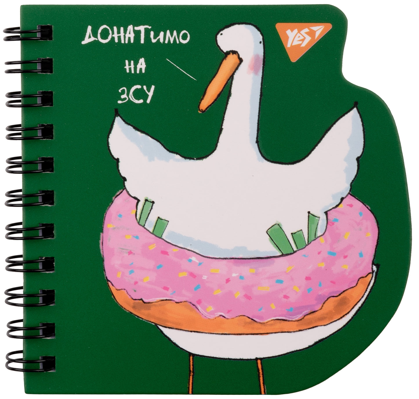 Yes 151798 Goose Spiral Notebook, 30 Sheets