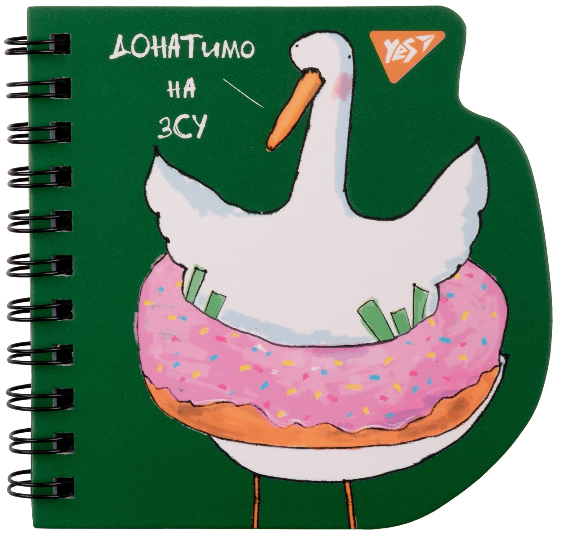 Yes 151798 Goose Spiral Notebook, 30 Sheets