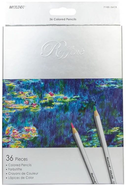 Marco Raffine 7100 Colored Pencils, 36 Colors