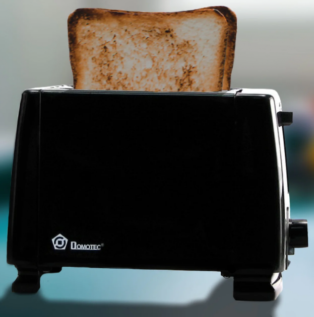 Domotec MS-3230 Black Toaster, 220 V, 50 Hz, 650 W - Image 4