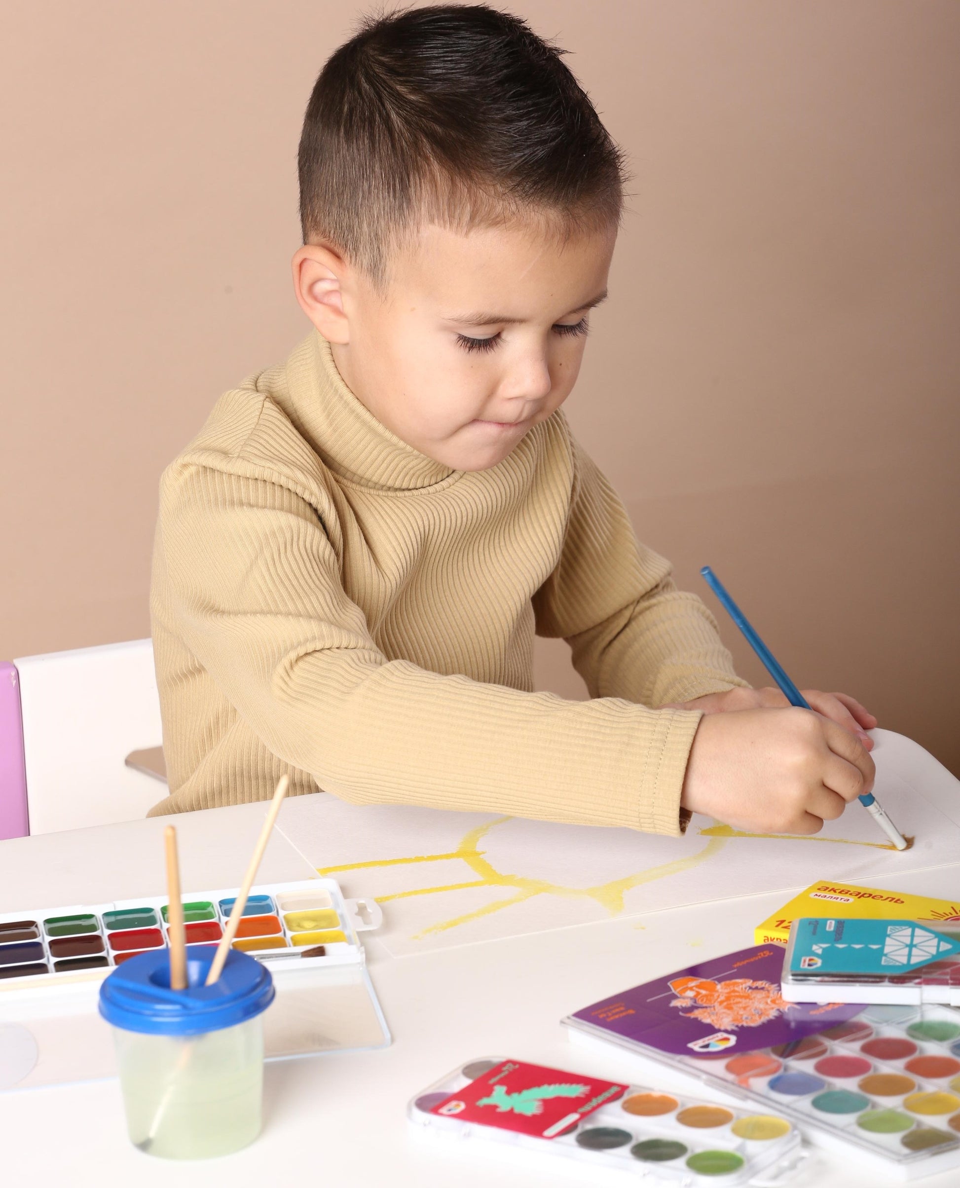 Gamma Creativity 400102 Watercolor Paint Set, 12 Colors - Image 4