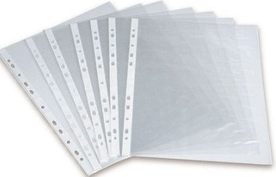 LOGO A4 Sheet Protectors, 40 Microns, 100 pcs