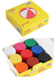 Gamma Little Kids 100202 Gouache Paints, 9 colors, 10 mL - Image 2