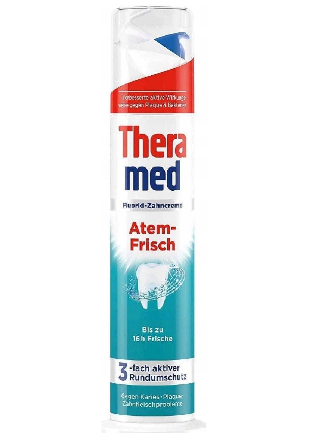 Theramed Fresh Breath Toothpaste with Pump, 100 mL