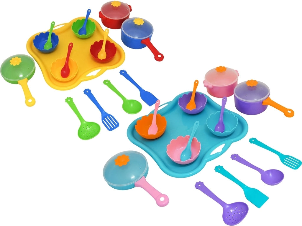 Tigres 39146 Chamomile Toy Tableware Set, 19 pcs