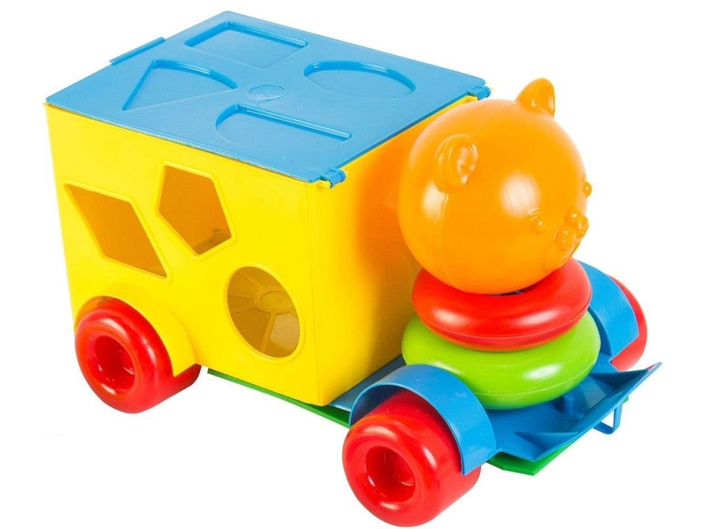 Tigres 39177 Tiger Cub Developmental Toy Car, 21 pcs - Image 2