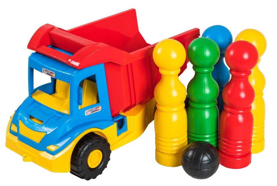 Tigres Truck with Bowling Pins Toy 39220