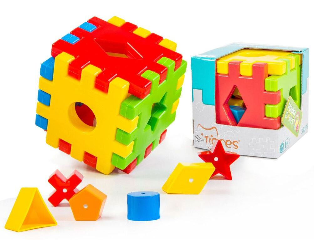 Tigres 39376 Magic Cube Developmental Toy, 12 pcs