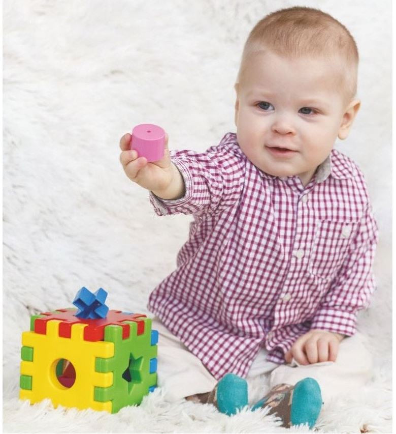 Tigres 39376 Magic Cube Developmental Toy, 12 pcs - Image 3
