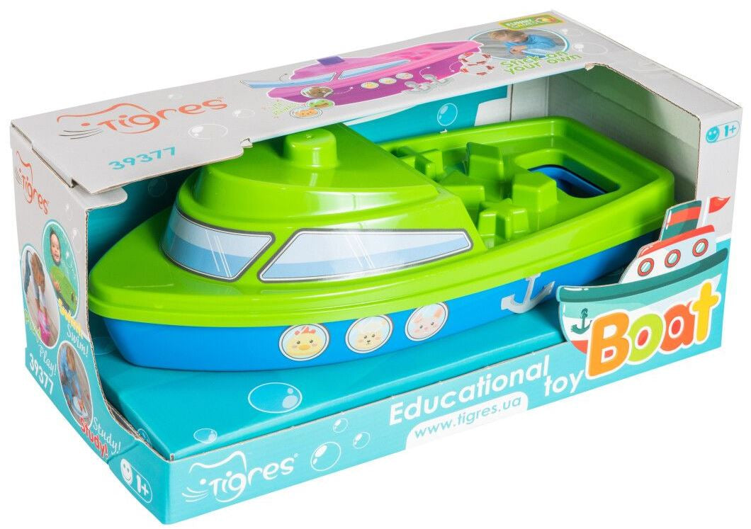 Tigres 39377 Little Boat Developmental Toy