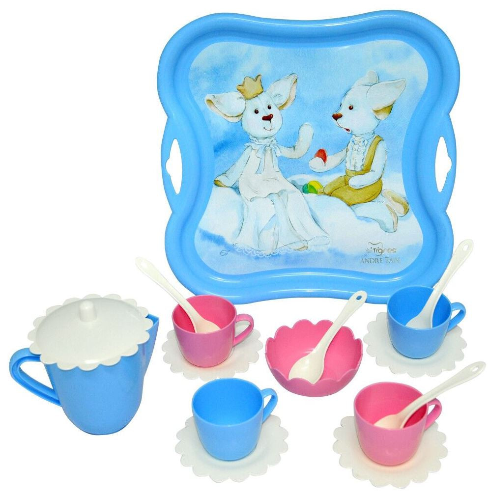 Tigres Toy Tea Set 39725 Elves on a Cloud 16 pieces