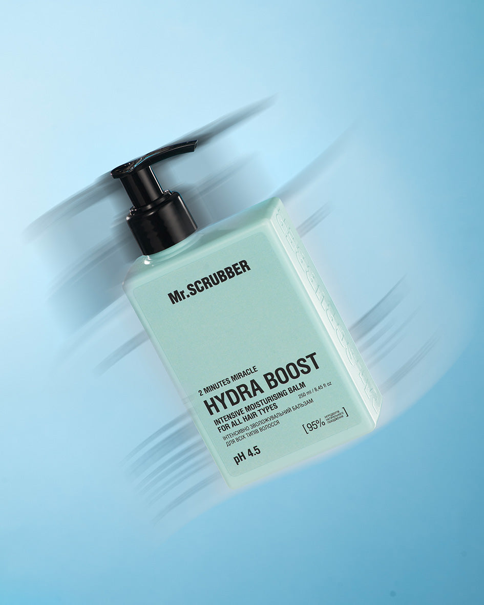 Mr. Scrubber Hydra Boost Intensively Moisturizing Hair Balm for All Hair Types, 250 mL - Image 2