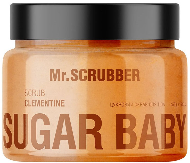 Mr.Scrubber Sugar Baby Clementine Sugar Body Scrub, 450 g