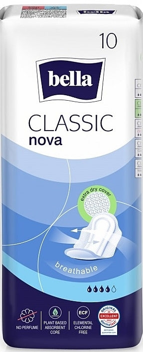 Bella Classic Nova Sanitary Pads, 10 pcs - Image 2