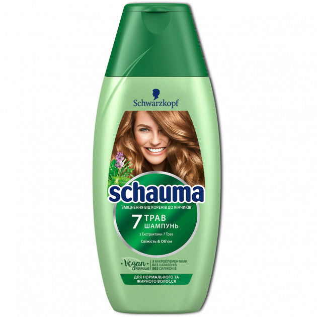 Schauma 7 Herbs Shampoo, 250 mL
