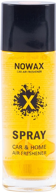 Nowax X Spray Orange Car Air Freshener, 50 mL
