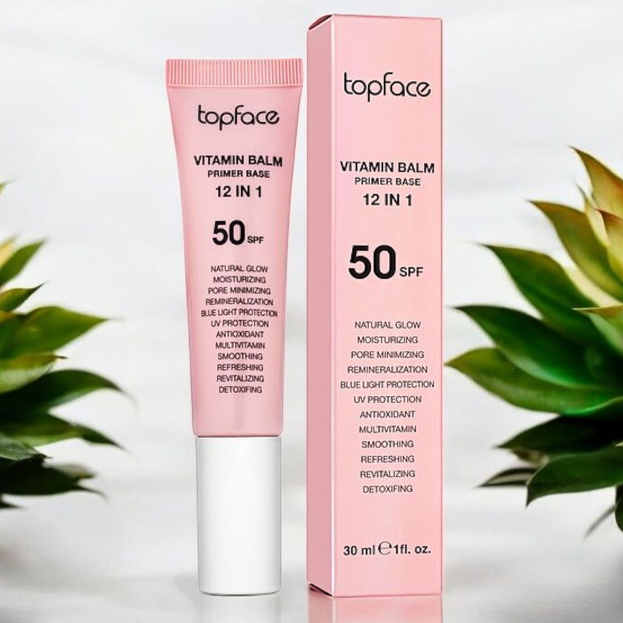 TopFace 12-in-1 Vitamin Balm Makeup Primer Base, 30 mL - Image 2