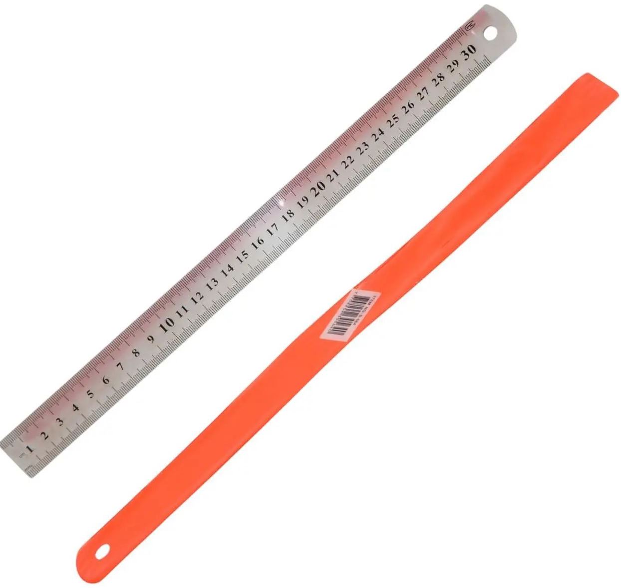 30 cm Metal Ruler with Case