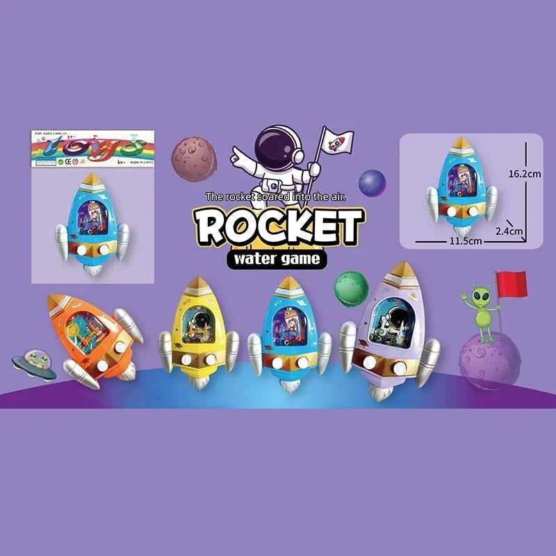 131-D Space Rocket Water Game