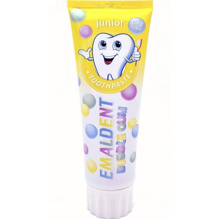 Emaldent Junior Bubble Gum Kids Toothpaste, 75 mL