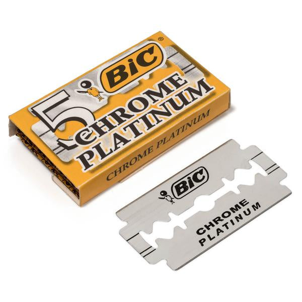 BIC Chrome Razor Blades, 5 pcs