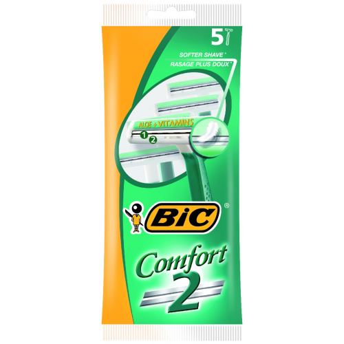 BIC Comfort 2 Razors, 5 pcs