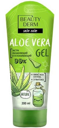 Beautyderm Aloe Vera Active SOS Gel, 200 mL