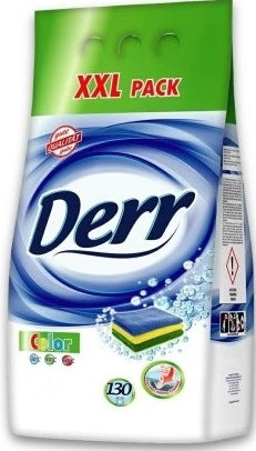 Derr Color Laundry Detergent Powder, 130 Loads, 8.45 kg