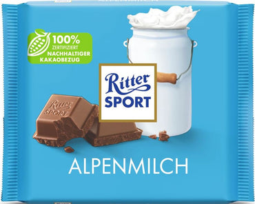 Ritter Sport Alpine Milk Chocolate, 100 g - Image 2